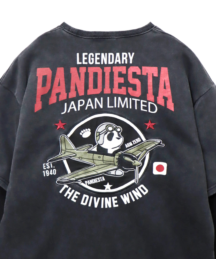 PANDIESTA(パンディエスタ) |SB PANDIESTA サコッシュ ミリタリー フェイクレイヤード Tシャツ セットアップ可能(595953 MENS/WOMENS)