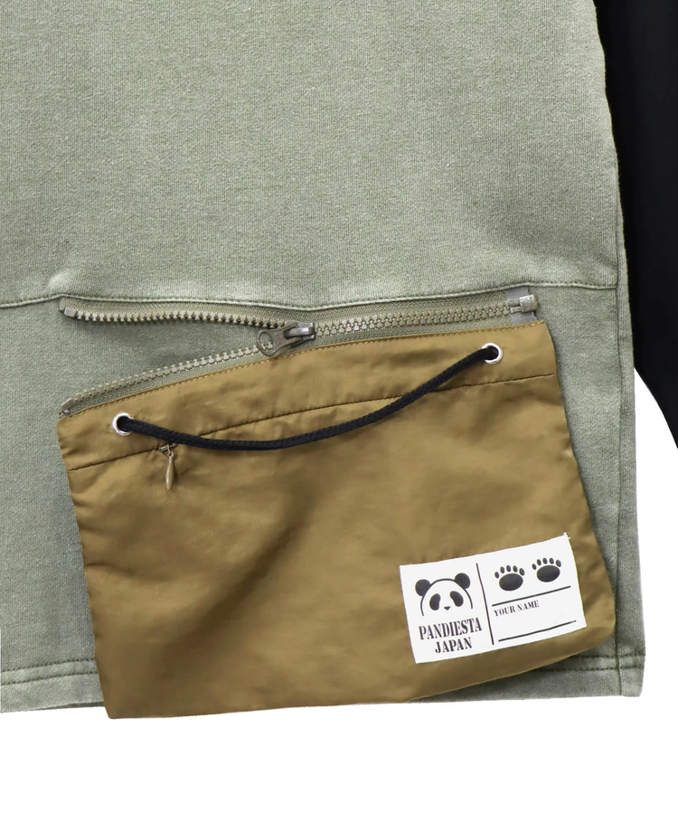 PANDIESTA(パンディエスタ) |SB PANDIESTA サコッシュ ミリタリー フェイクレイヤード Tシャツ セットアップ可能(595953 MENS/WOMENS)