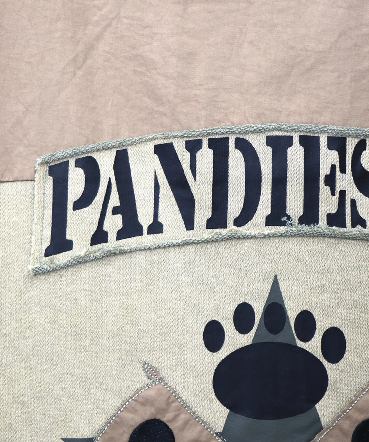 PANDIESTA(パンディエスタ) |SB PANDIESTA エアフォースパンダ ミリタリー フルジップパーカー セットアップ可能(595954 MENS/WOMENS)