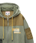 PANDIESTA(パンディエスタ) |SB PANDIESTA エアフォースパンダ ミリタリー フルジップパーカー セットアップ可能(595954 MENS/WOMENS)