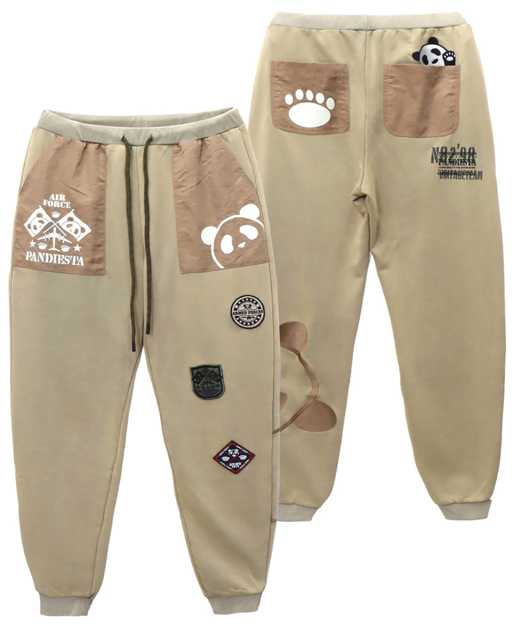 PANDIESTA(パンディエスタ) |SB PANDIESTA エアフォースパンダ ミリタリー イージーパンツ セットアップ可能(595955 MENS/WOMENS)