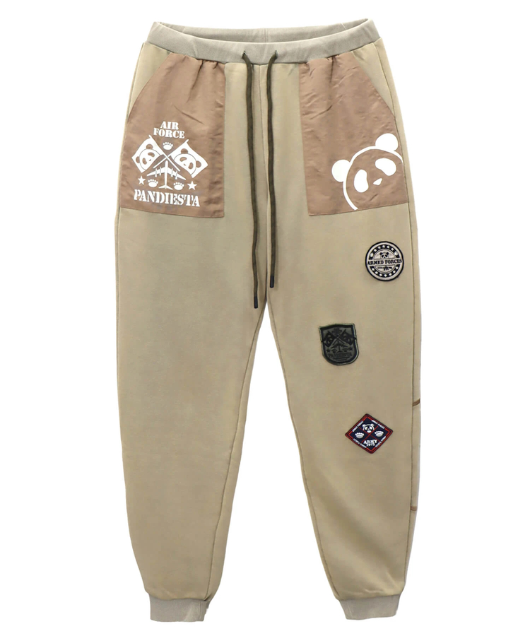 PANDIESTA(パンディエスタ) |SB PANDIESTA エアフォースパンダ ミリタリー イージーパンツ セットアップ可能(595955 MENS/WOMENS)