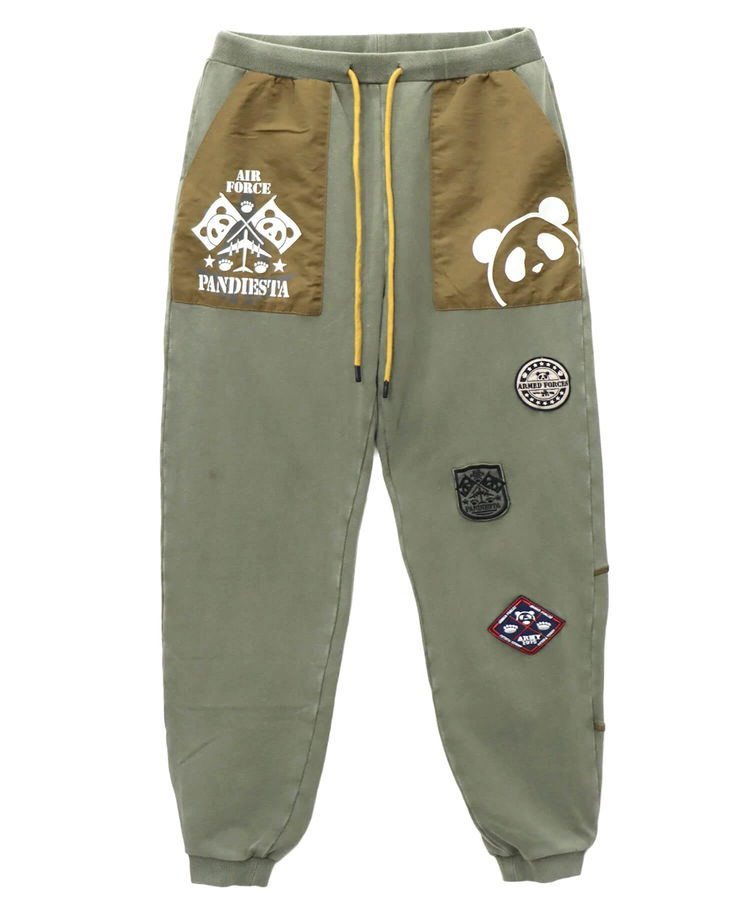 PANDIESTA(パンディエスタ) |SB PANDIESTA エアフォースパンダ ミリタリー イージーパンツ セットアップ可能(595955 MENS/WOMENS)