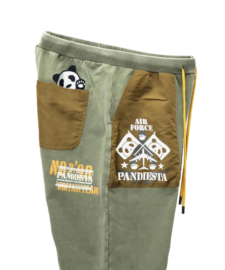 PANDIESTA(パンディエスタ) |SB PANDIESTA エアフォースパンダ ミリタリー イージーパンツ セットアップ可能(595955 MENS/WOMENS)
