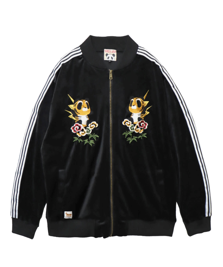 SB PANDIESTA タイガーパンダ ベロア ジャージ ブルゾン(595206 MENS