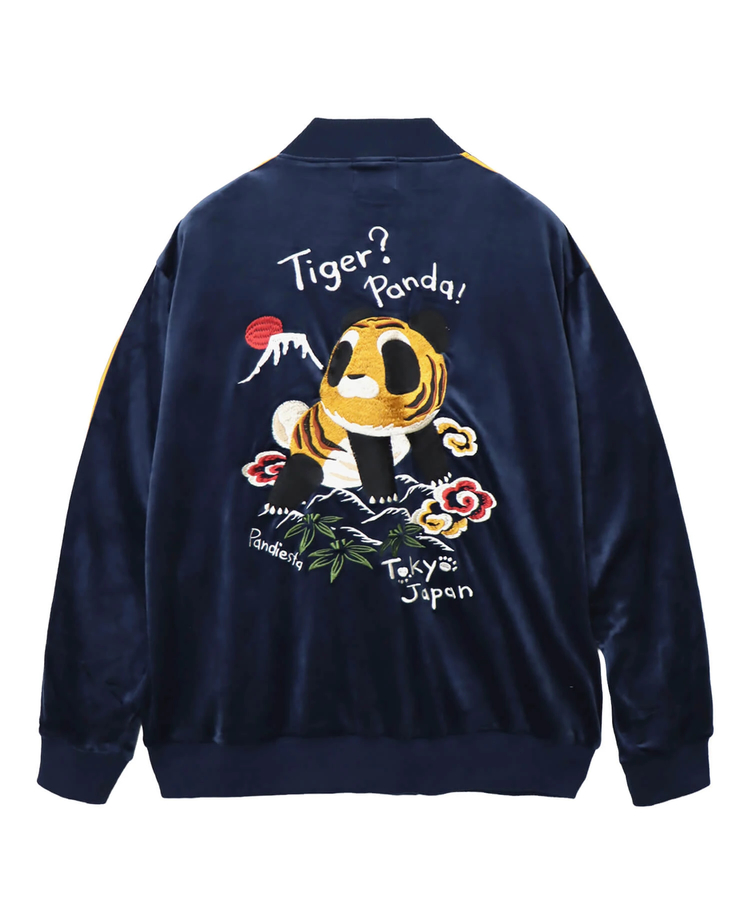PANDIESTA(パンディエスタ) |SB PANDIESTA タイガーパンダ ベロア ジャージ ブルゾン(595206 MENS/WOMENS)