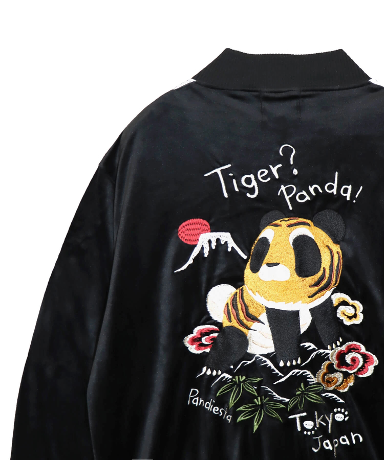 PANDIESTA(パンディエスタ) |SB PANDIESTA タイガーパンダ ベロア ジャージ ブルゾン(595206 MENS/WOMENS)