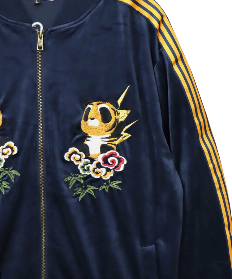 PANDIESTA(パンディエスタ) |SB PANDIESTA タイガーパンダ ベロア ジャージ ブルゾン(595206 MENS/WOMENS)