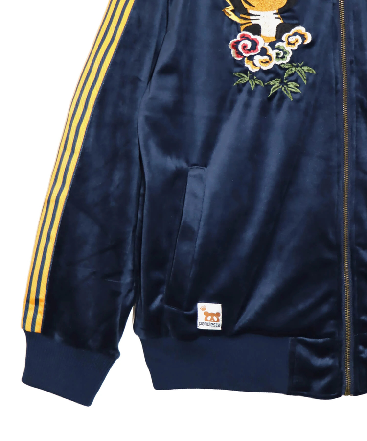 PANDIESTA(パンディエスタ) |SB PANDIESTA タイガーパンダ ベロア ジャージ ブルゾン(595206 MENS/WOMENS)