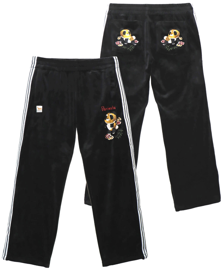 PANDIESTA(パンディエスタ) |SB PANDIESTA タイガーパンダ ベロア ジャージ パンツ(595207 MENS/WOMENS)