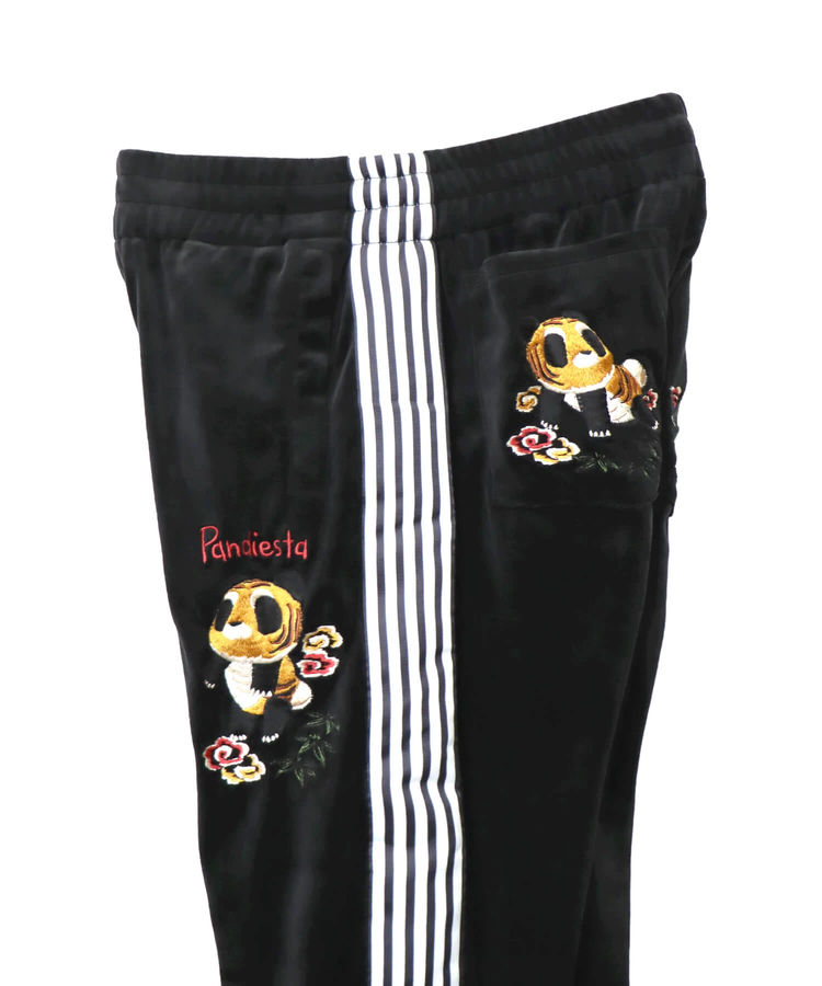 PANDIESTA(パンディエスタ) |SB PANDIESTA タイガーパンダ ベロア ジャージ パンツ(595207 MENS/WOMENS)