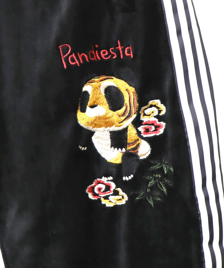 PANDIESTA(パンディエスタ) |SB PANDIESTA タイガーパンダ ベロア ジャージ パンツ(595207 MENS/WOMENS)