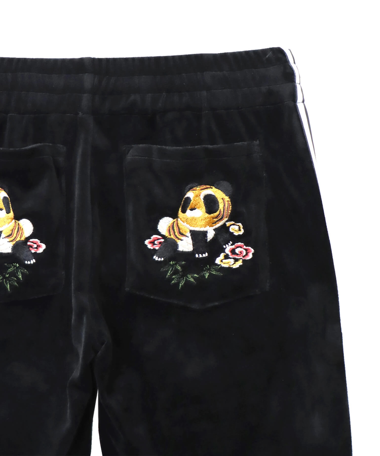 PANDIESTA(パンディエスタ) |SB PANDIESTA タイガーパンダ ベロア ジャージ パンツ(595207 MENS/WOMENS)