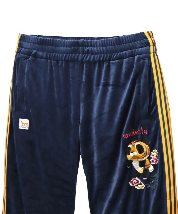 PANDIESTA(パンディエスタ) |SB PANDIESTA タイガーパンダ ベロア ジャージ パンツ(595207 MENS/WOMENS)