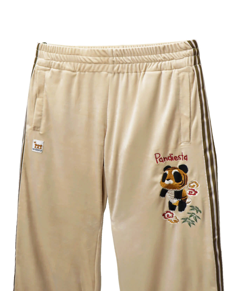 PANDIESTA(パンディエスタ) |SB PANDIESTA タイガーパンダ ベロア ジャージ パンツ(595207 MENS/WOMENS)