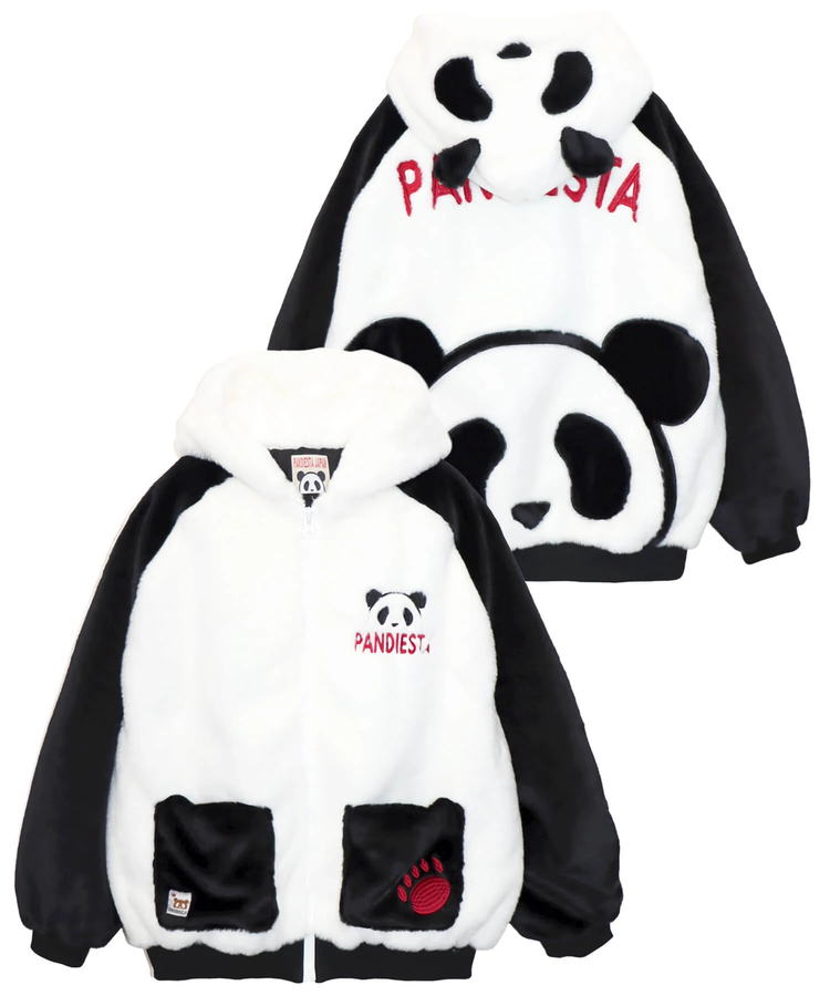 PANDIESTA(パンディエスタ) |SB 熊猫謹製 なりきり ラグラン切替 フェイクファー ブルゾン(595200 MENS/WOMENS)