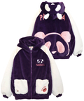 PANDIESTA(パンディエスタ) |SB 熊猫謹製 なりきり ラグラン切替 フェイクファー ブルゾン(595200 MENS/WOMENS)