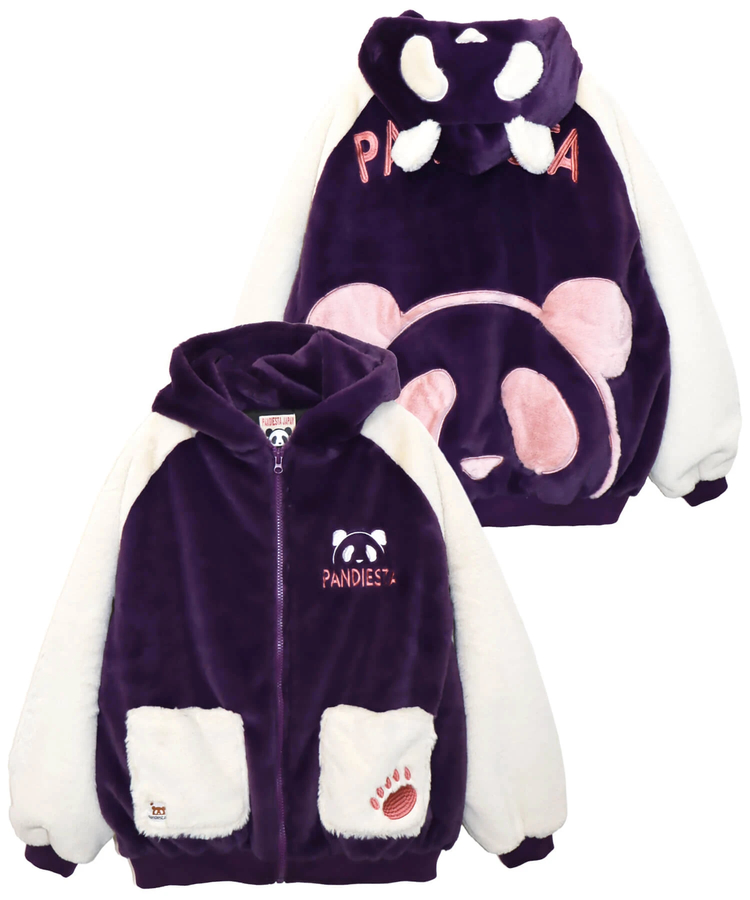 PANDIESTA(パンディエスタ) |SB 熊猫謹製 なりきり ラグラン切替 フェイクファー ブルゾン(595200 MENS/WOMENS)