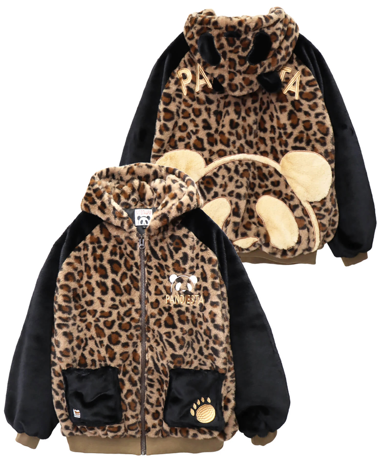 PANDIESTA(パンディエスタ) |SB 熊猫謹製 なりきり ラグラン切替 フェイクファー ブルゾン(595200 MENS/WOMENS)