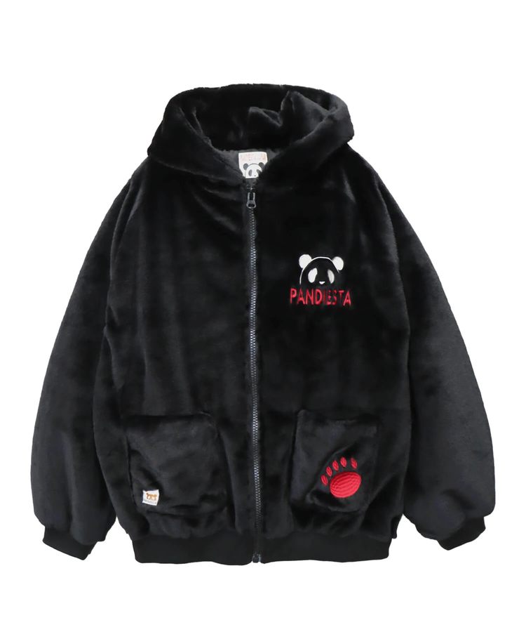 PANDIESTA(パンディエスタ) |SB 熊猫謹製 なりきり ラグラン切替 フェイクファー ブルゾン(595200 MENS/WOMENS)