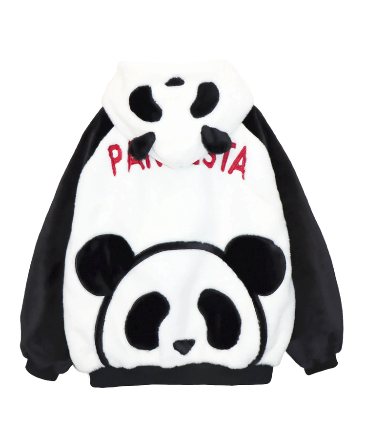 PANDIESTA(パンディエスタ) |SB 熊猫謹製 なりきり ラグラン切替 フェイクファー ブルゾン(595200 MENS/WOMENS)