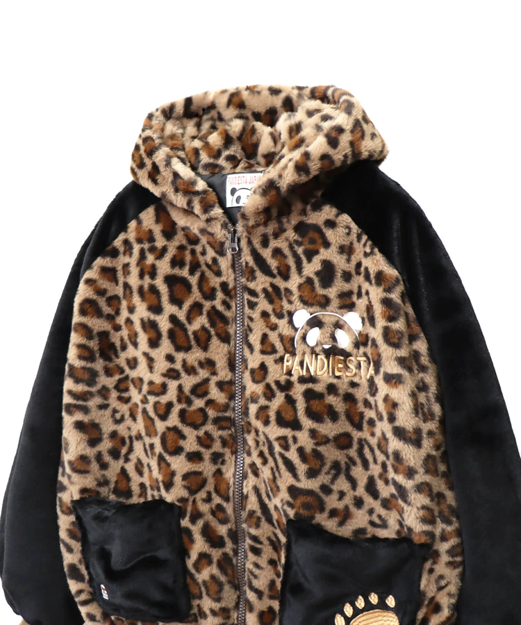 PANDIESTA(パンディエスタ) |SB 熊猫謹製 なりきり ラグラン切替 フェイクファー ブルゾン(595200 MENS/WOMENS)