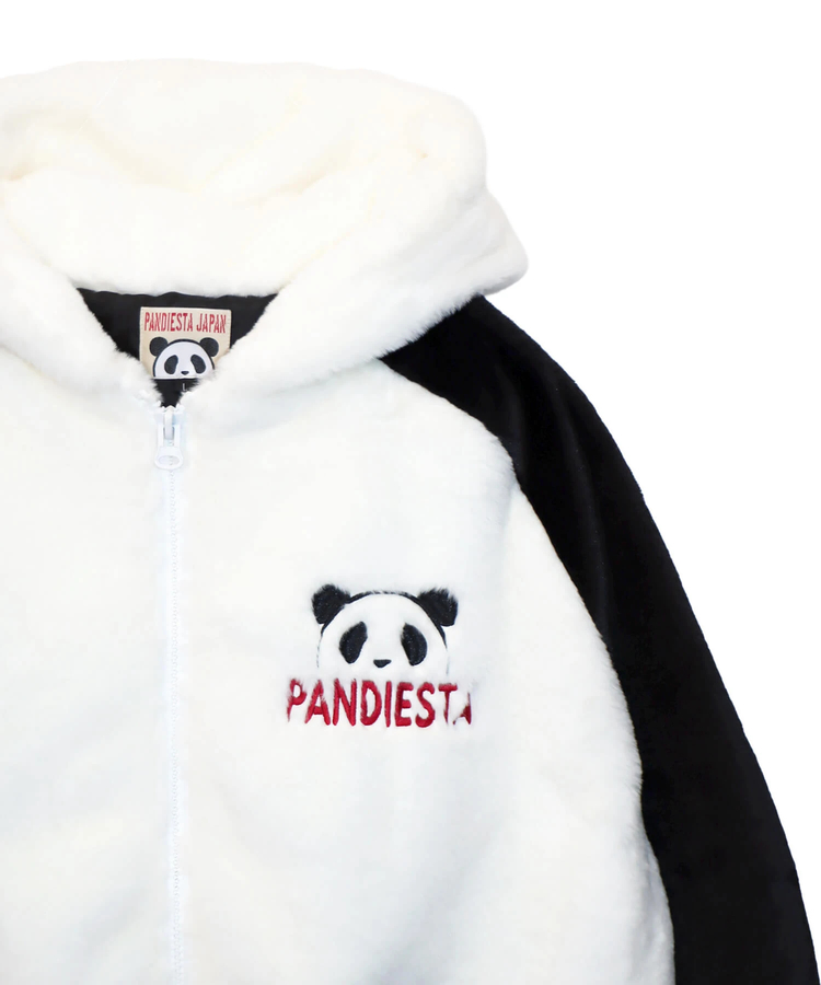 PANDIESTA(パンディエスタ) |SB 熊猫謹製 なりきり ラグラン切替 フェイクファー ブルゾン(595200 MENS/WOMENS)