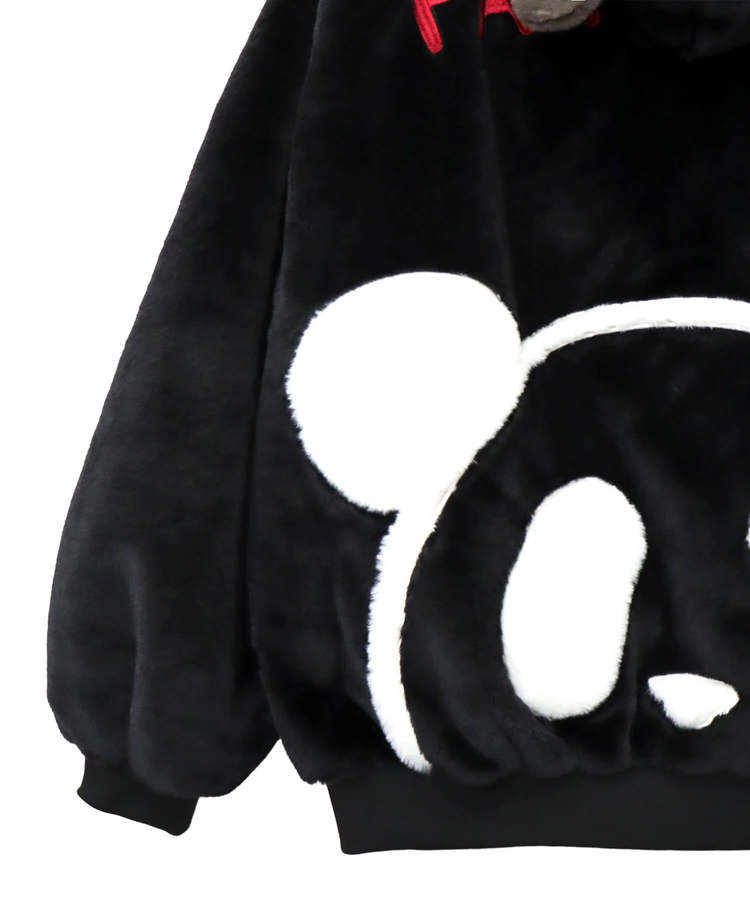PANDIESTA(パンディエスタ) |SB 熊猫謹製 なりきり ラグラン切替 フェイクファー ブルゾン(595200 MENS/WOMENS)