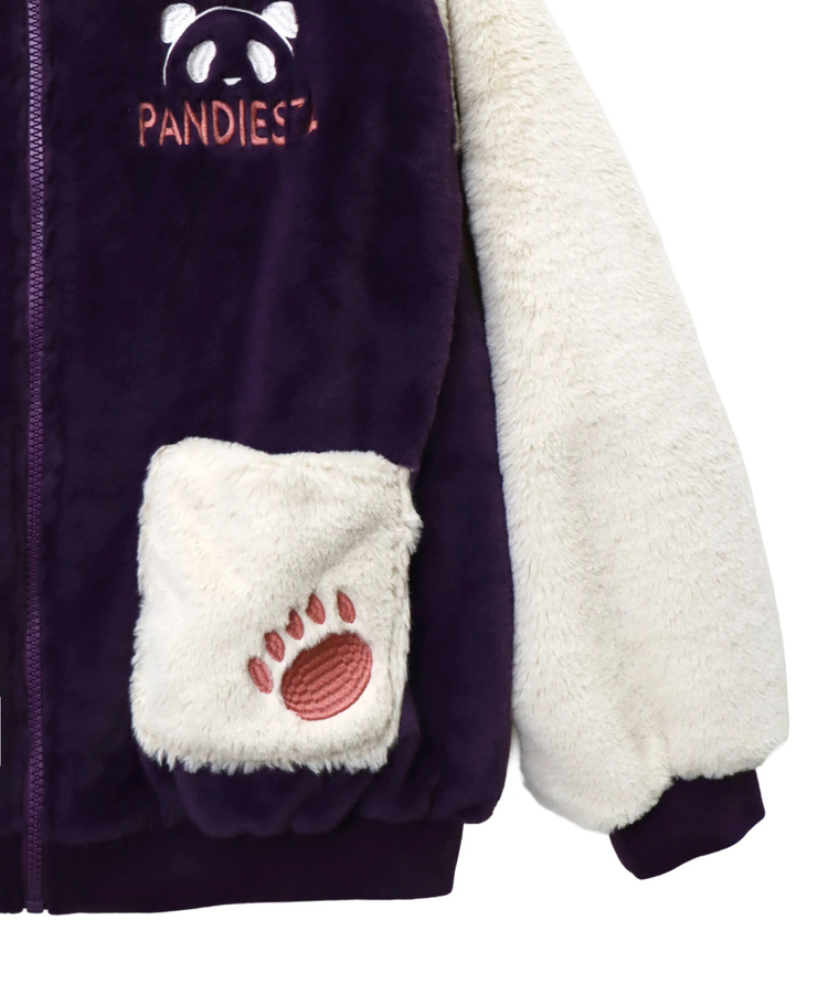 PANDIESTA(パンディエスタ) |SB 熊猫謹製 なりきり ラグラン切替 フェイクファー ブルゾン(595200 MENS/WOMENS)