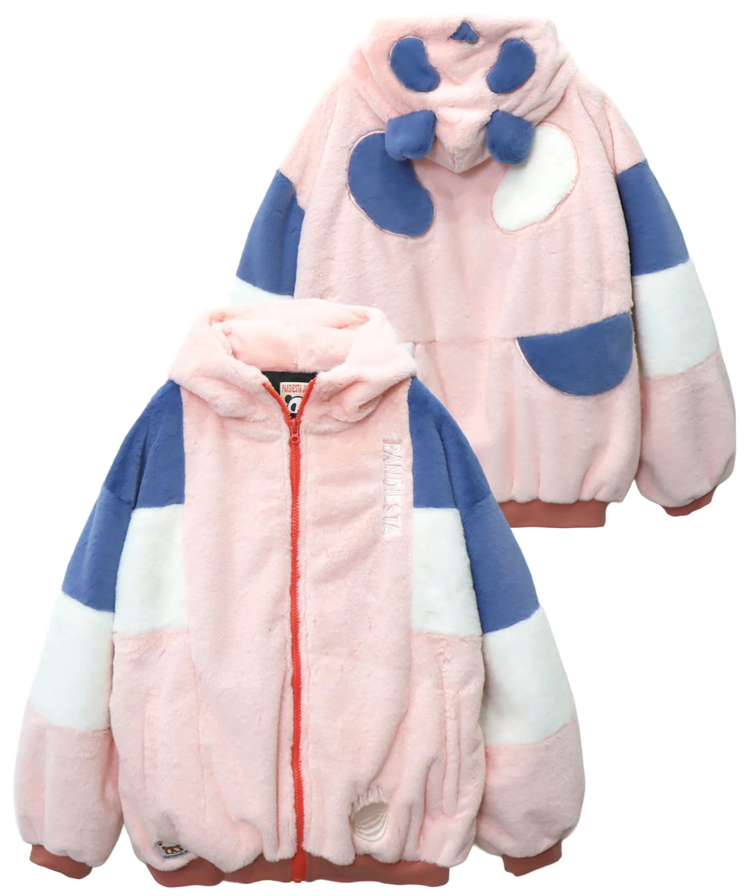 SB 熊猫謹製 なりきり 逆さまパンダ フェイクファー ブルゾン(595201