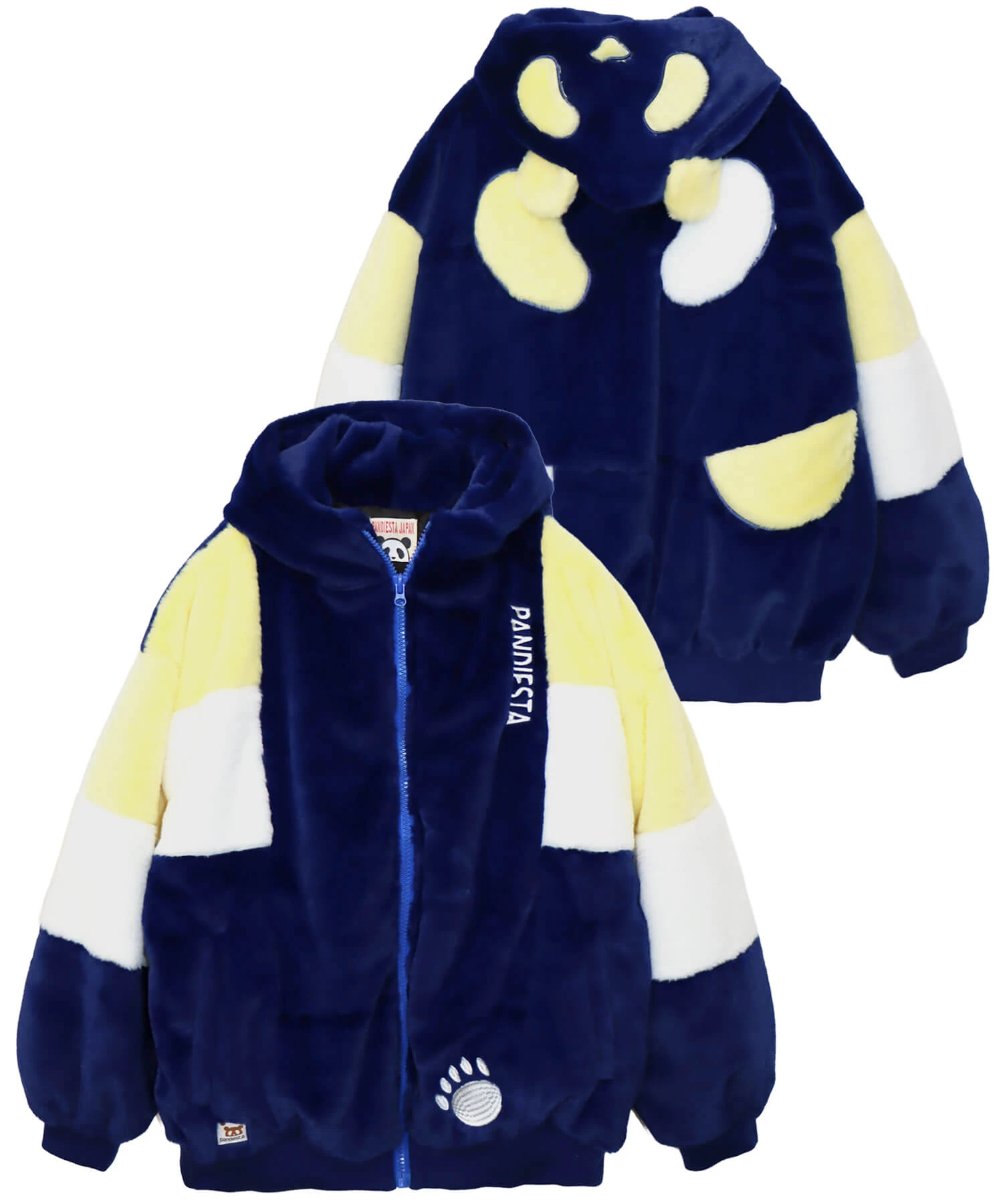 SB 熊猫謹製 なりきり 逆さまパンダ フェイクファー ブルゾン(595201