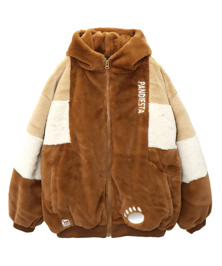 PANDIESTA(パンディエスタ) |SB 熊猫謹製 なりきり 逆さまパンダ フェイクファー ブルゾン(595201 MENS/WOMENS)