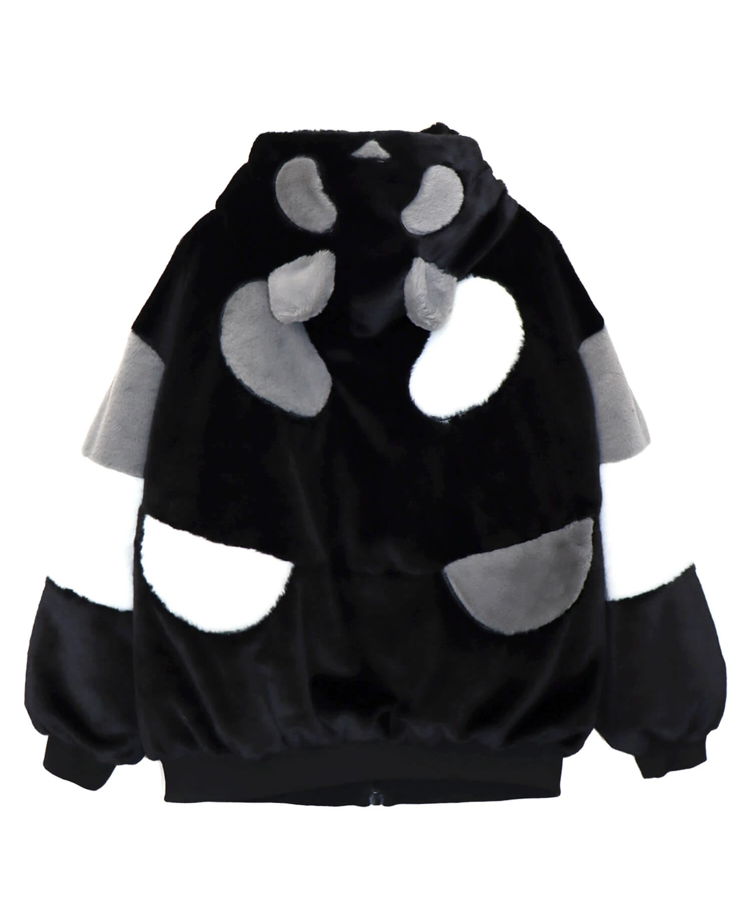 SB 熊猫謹製 なりきり 逆さまパンダ フェイクファー ブルゾン(595201