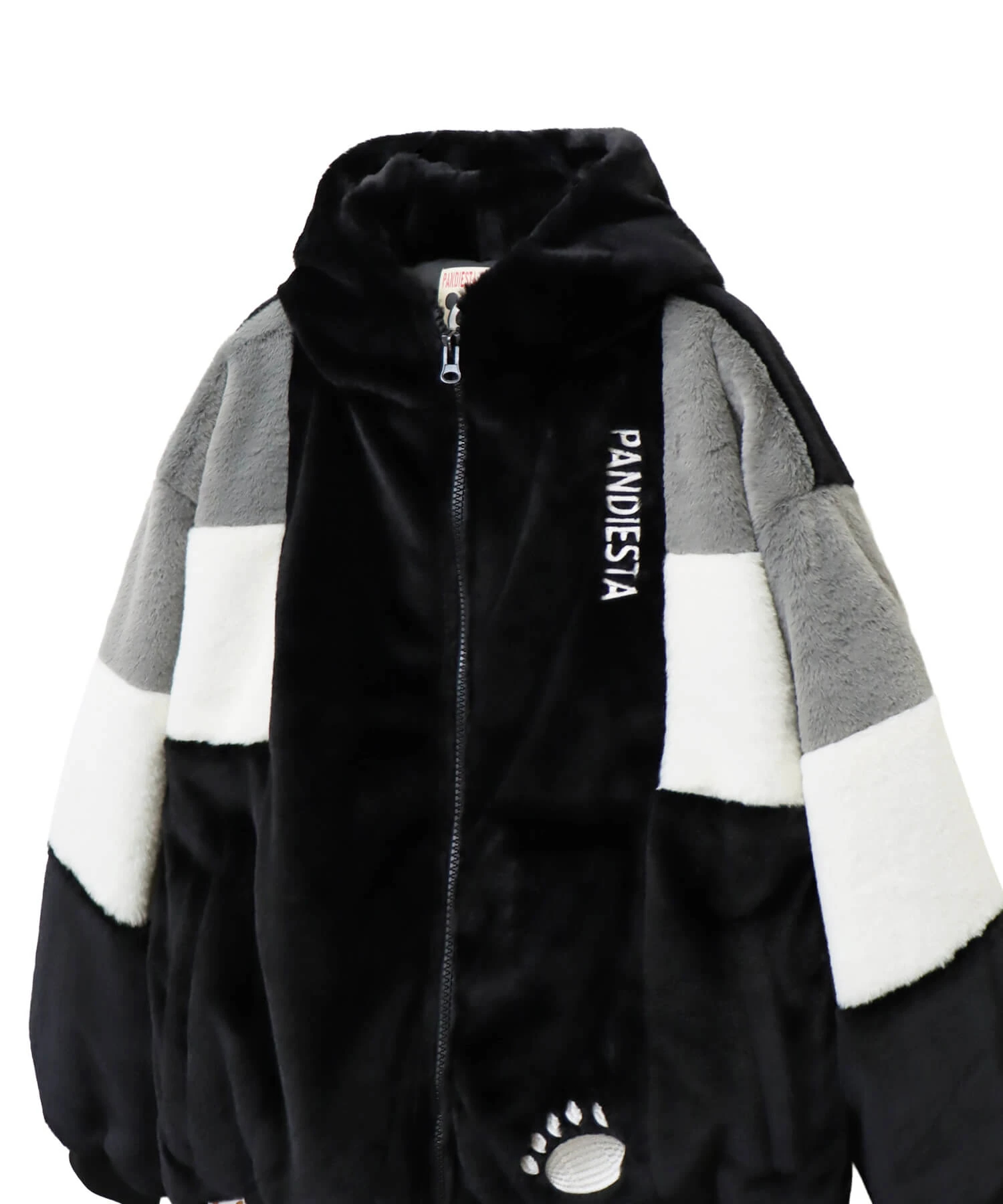 SB 熊猫謹製 なりきり 逆さまパンダ フェイクファー ブルゾン(595201