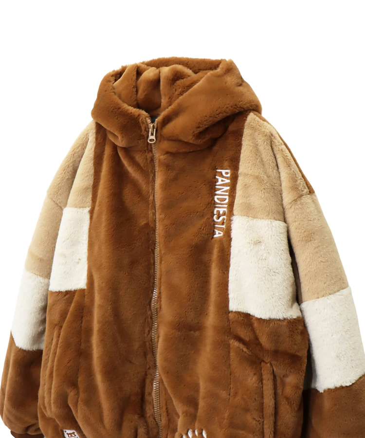 PANDIESTA(パンディエスタ) |SB 熊猫謹製 なりきり 逆さまパンダ フェイクファー ブルゾン(595201 MENS/WOMENS)
