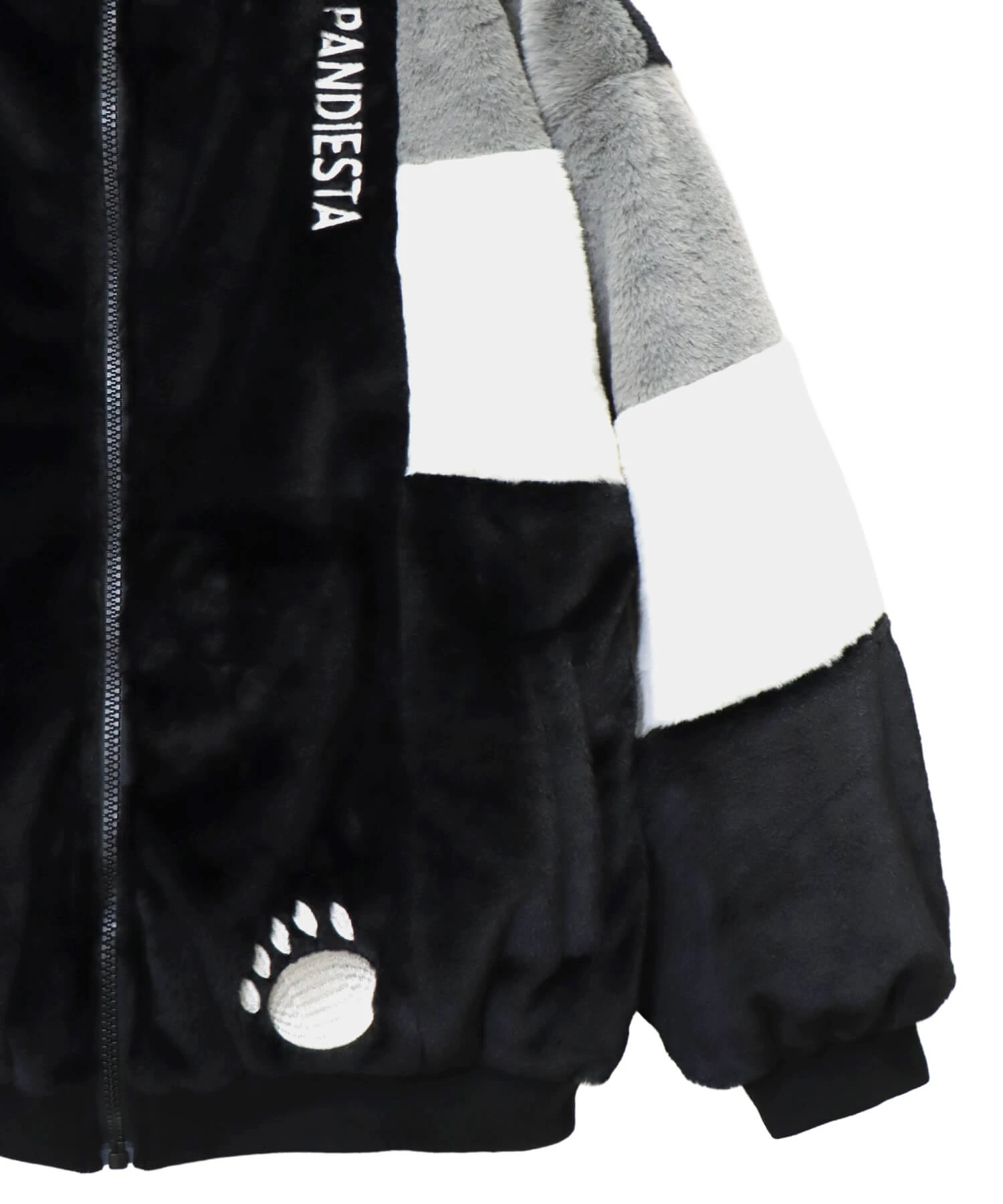 SB 熊猫謹製 なりきり 逆さまパンダ フェイクファー ブルゾン(595201