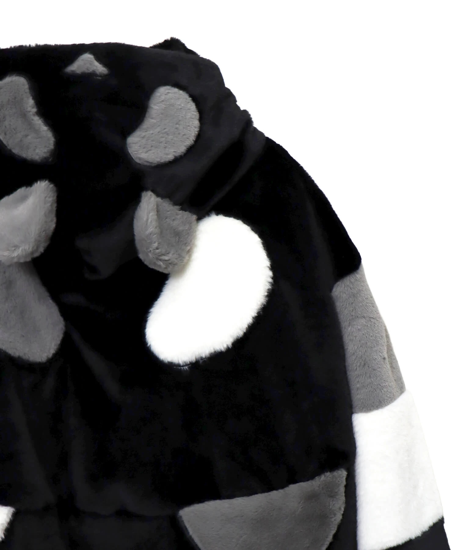 SB 熊猫謹製 なりきり 逆さまパンダ フェイクファー ブルゾン(595201