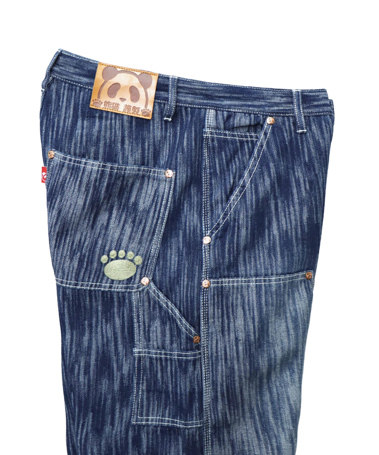 PANDIESTA(パンディエスタ) |SB 熊猫謹製 ウェーブ ジャガード ダブルニー ぺインター パンツ(595651 MENS)