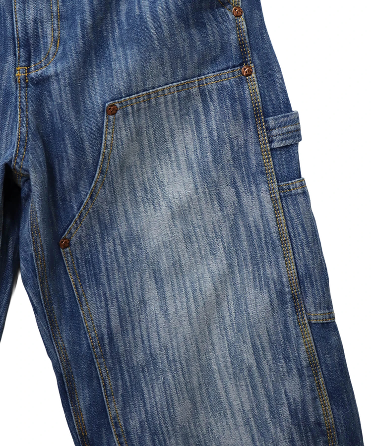 PANDIESTA(パンディエスタ) |SB 熊猫謹製 ウェーブ ジャガード ダブルニー ぺインター パンツ(595651 MENS)