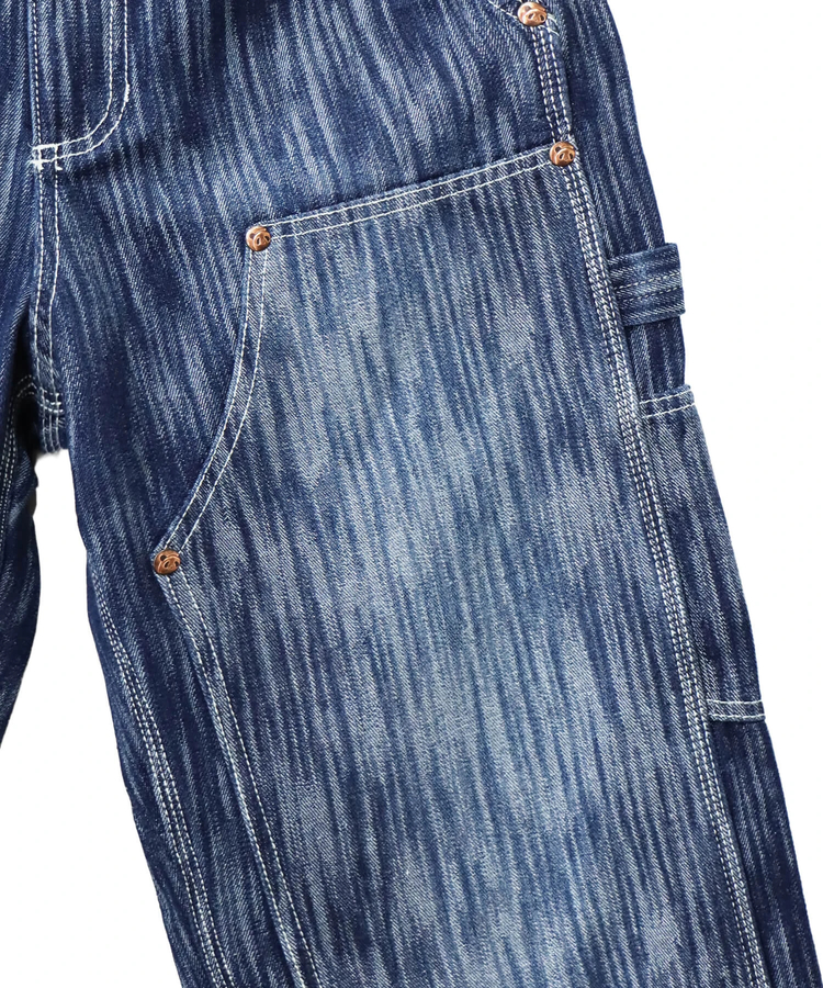 PANDIESTA(パンディエスタ) |SB 熊猫謹製 ウェーブ ジャガード ダブルニー ぺインター パンツ(595651 MENS)