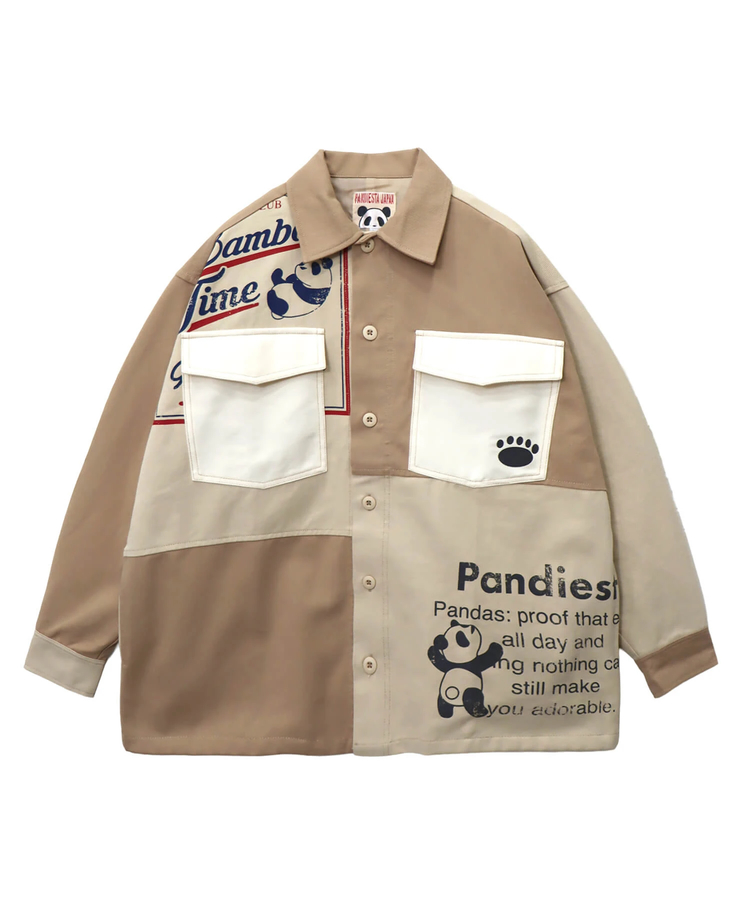 PANDIESTA(パンディエスタ) |SB PANDIESTA シンメトリー 切替 リメイク ワイド カバーオール セットアップ可能(595957 MENS/WOMENS)