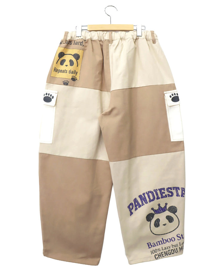 PANDIESTA(パンディエスタ) |SB PANDIESTA シンメトリー 切替 リメイク カーゴパンツ セットアップ可能(595958 MENS/WOMENS)