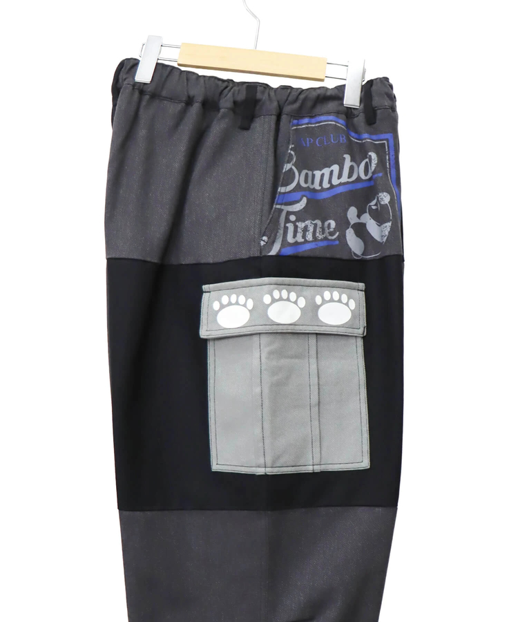 PANDIESTA(パンディエスタ) |SB PANDIESTA シンメトリー 切替 リメイク カーゴパンツ セットアップ可能(595958 MENS/WOMENS)