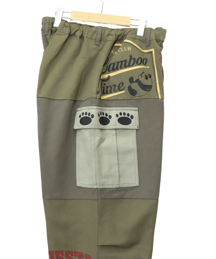 PANDIESTA(パンディエスタ) |SB PANDIESTA シンメトリー 切替 リメイク カーゴパンツ セットアップ可能(595958 MENS/WOMENS)