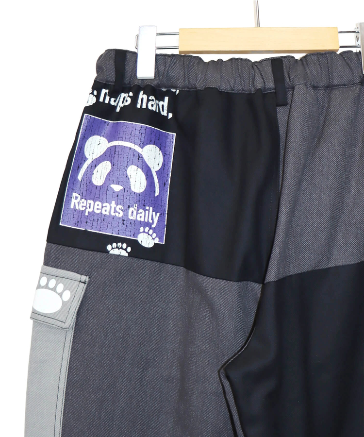 PANDIESTA(パンディエスタ) |SB PANDIESTA シンメトリー 切替 リメイク カーゴパンツ セットアップ可能(595958 MENS/WOMENS)