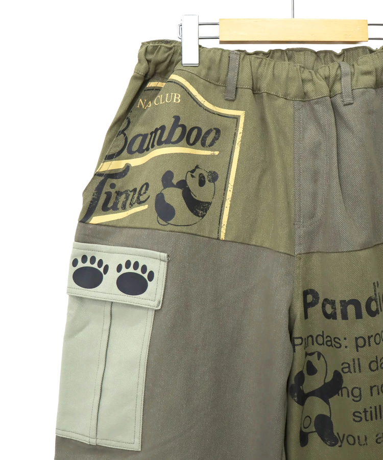 PANDIESTA(パンディエスタ) |SB PANDIESTA シンメトリー 切替 リメイク カーゴパンツ セットアップ可能(595958 MENS/WOMENS)
