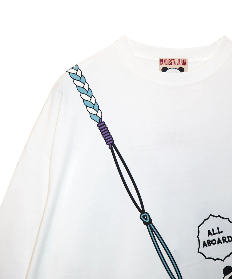 PANDIESTA(パンディエスタ) |SB PANDIESTA サメ型スマホショルダー ロングスリーブ Tシャツ(595750 MENS/WOMENS)