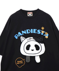 PANDIESTA(パンディエスタ) |SB PANDIESTA 飛び出し にゃんこぱんだ ロングスリーブ Tシャツ(595751 MENS/WOMENS)