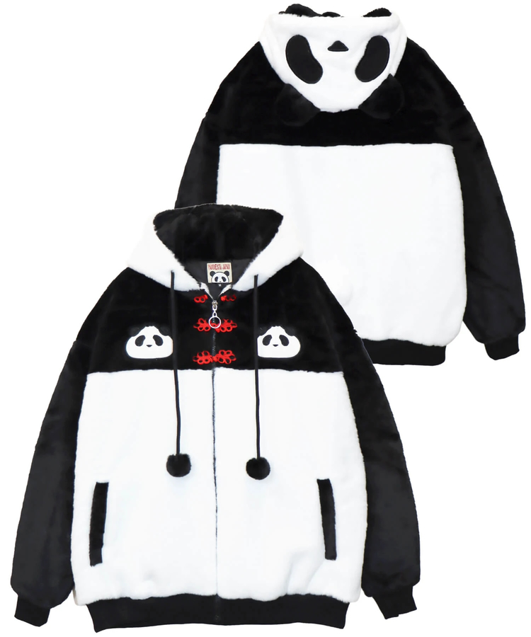 PANDIESTA(パンディエスタ) |SB PANDIESTA なりきり中華パンダ フェイクファー ブルゾン(595100 MENS/WOMENS)