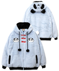 PANDIESTA(パンディエスタ) |SB PANDIESTA なりきり中華パンダ フェイクファー ブルゾン(595100 MENS/WOMENS)